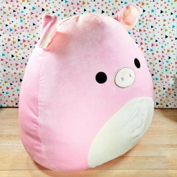 Squishmallow Peter the Pig 16" UltraSoft Stuffed Farm Pal Animal Plush Toy NWT
